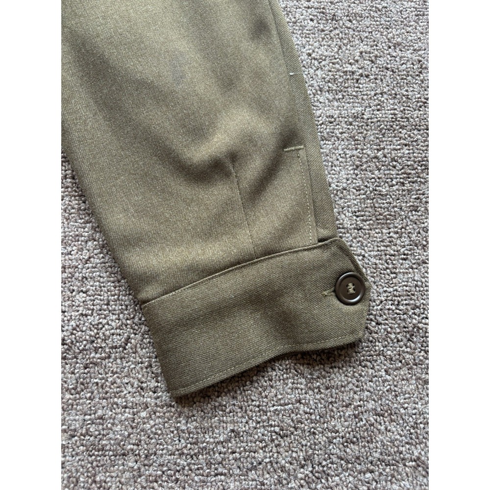 VTG WWII US Army M-1944 Wool Field Ike Jacket⭐️Corporal Chevrons 1940s Cropped⭐️ - Picture 3 of 16